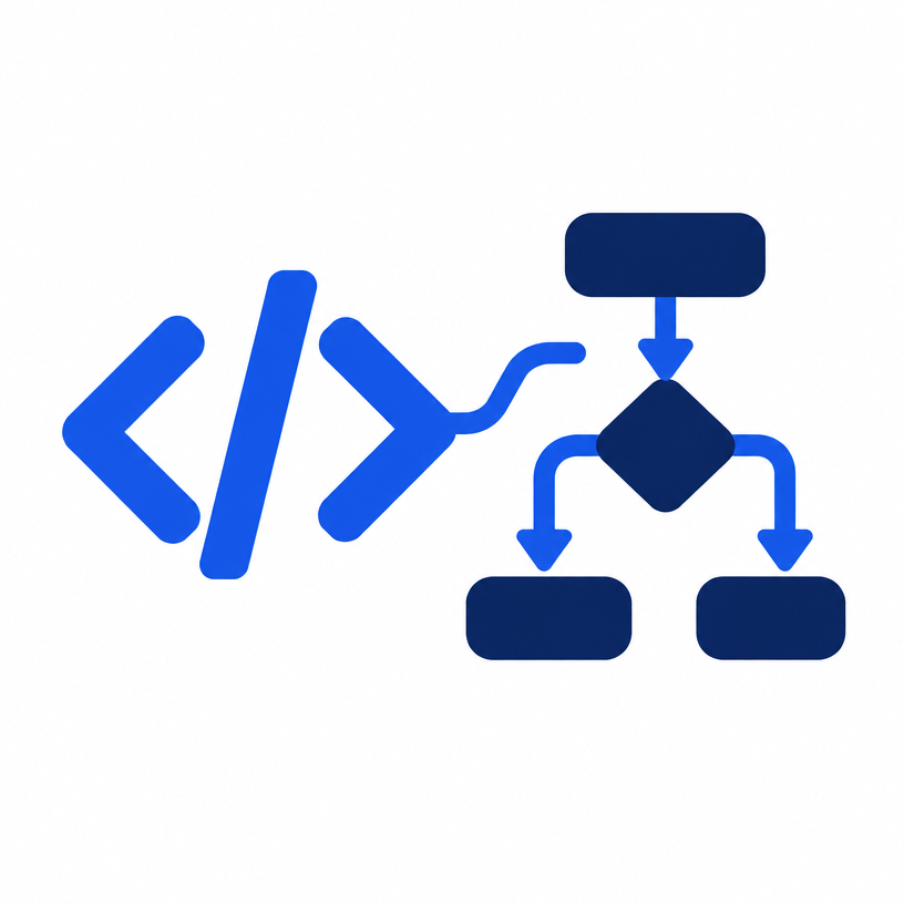 Code to Flowchart Converter AI ChatGPT GPT icon